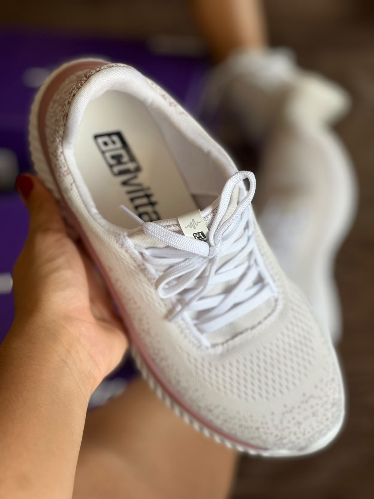 TENIS CASUAL GASPEA 4858.101 |cor:Branco Rosa