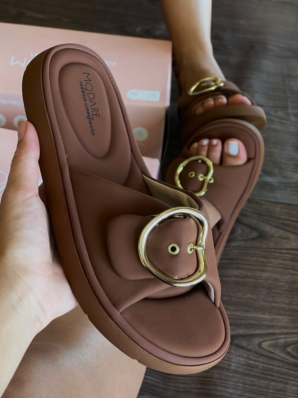 SANDALIA FIVELA MD 7208.113
