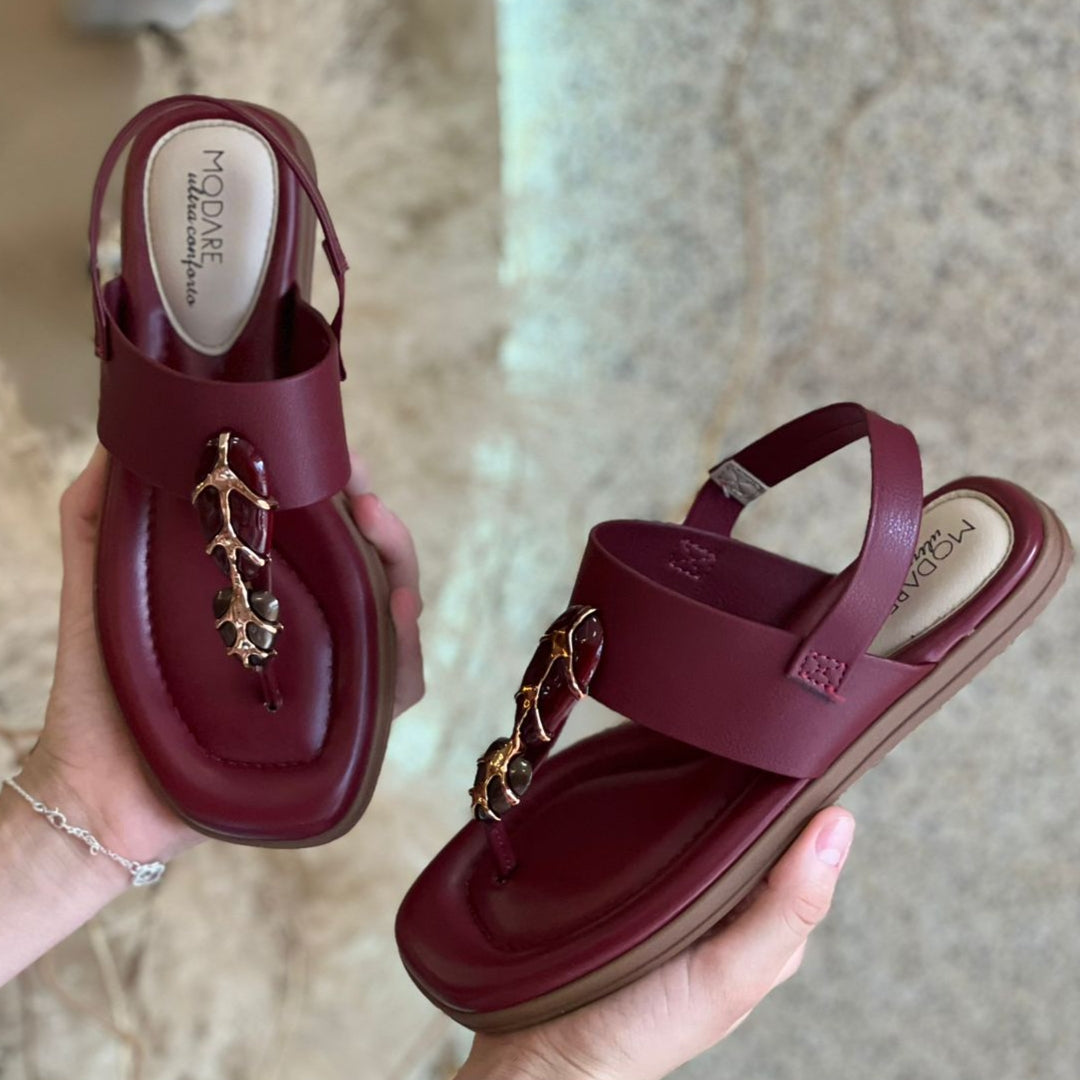 SANDALIA PEDRAS MARSALA 7212.103