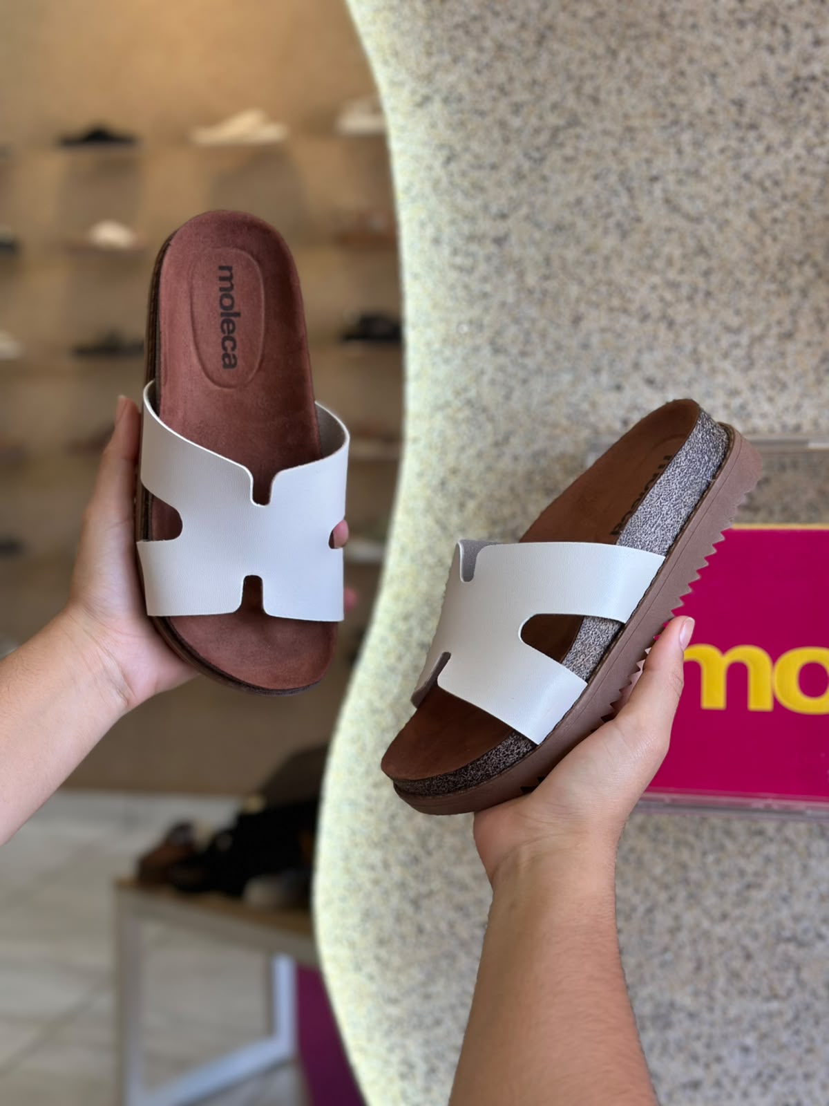 PAPETE EM H CAMURÇA 5500.100 |cor:Branco Off White
