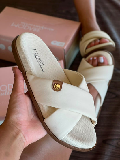 SANDALIA BIRKEN LISA 7223.103 |cor:Off White