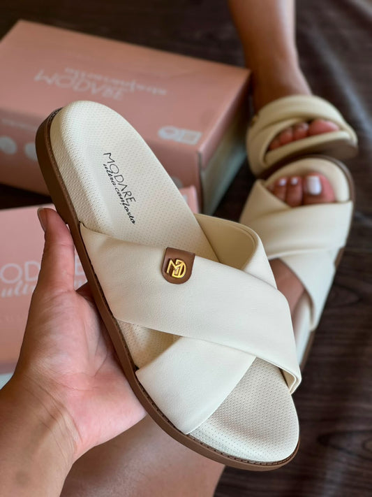 SANDALIA BIRKEN LISA 7223.103 |cor:Off White