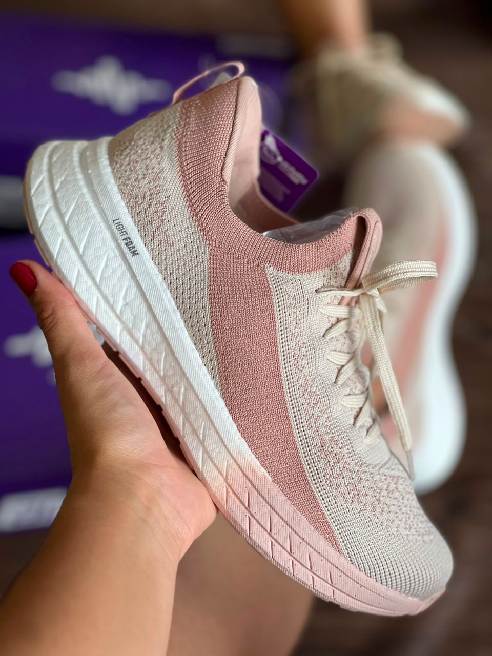 TENIS CASUAL 4841.818 |cor:Bege Rosé