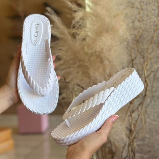 SANDALIA NUVEM 8561.100 |cor:Branco
