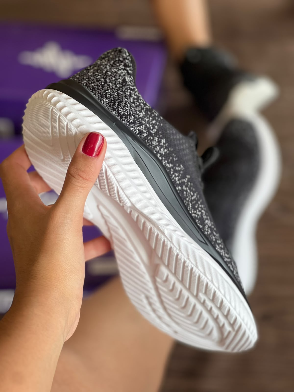 TENIS CASUAL GASPEA 4858.10 |cor:Preto Branco