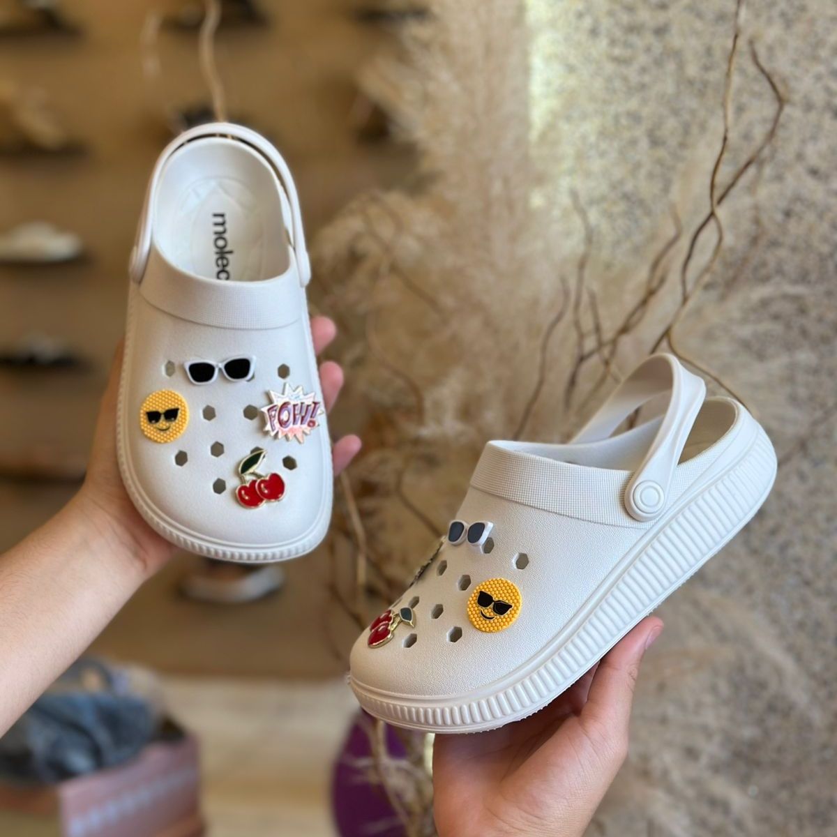 BABUCHE COM CARINHA 5832.101 |cor:Branco