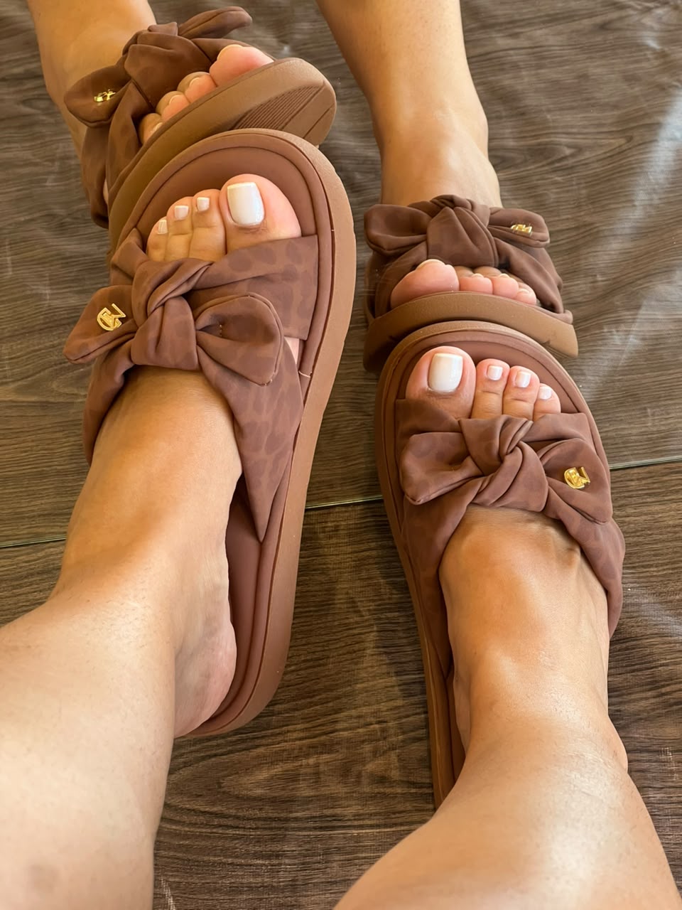 SANDALIA MODARE DE LACINHO 7208.101 |cor:Marrom