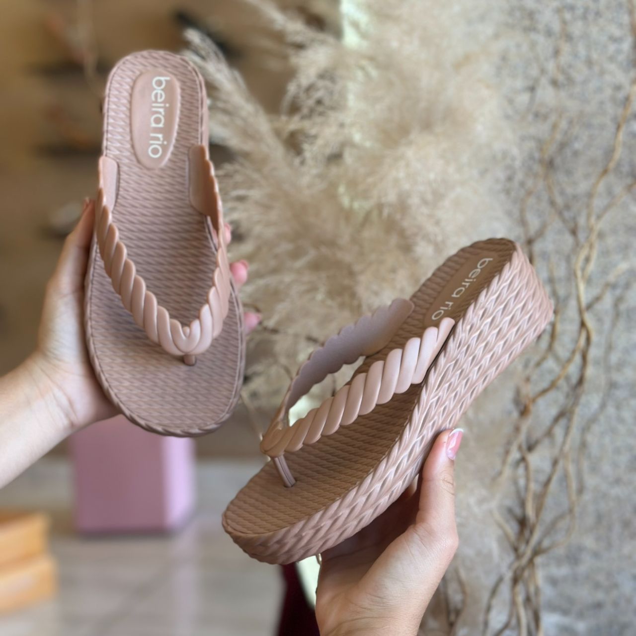 SANDALIA NUVEM 8561.100 |cor:Nude