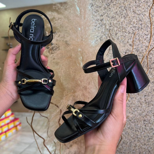 SALTO BLOCO DETALHE 8572.102 |cor:Preto Dourado