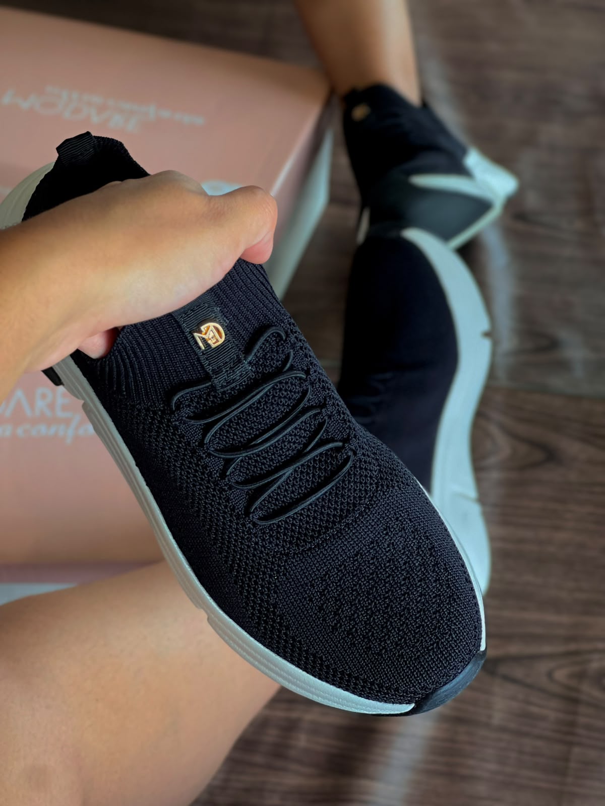 TENIS FEM MODARE CALCE FACIL 7401.105 |cor:Preto