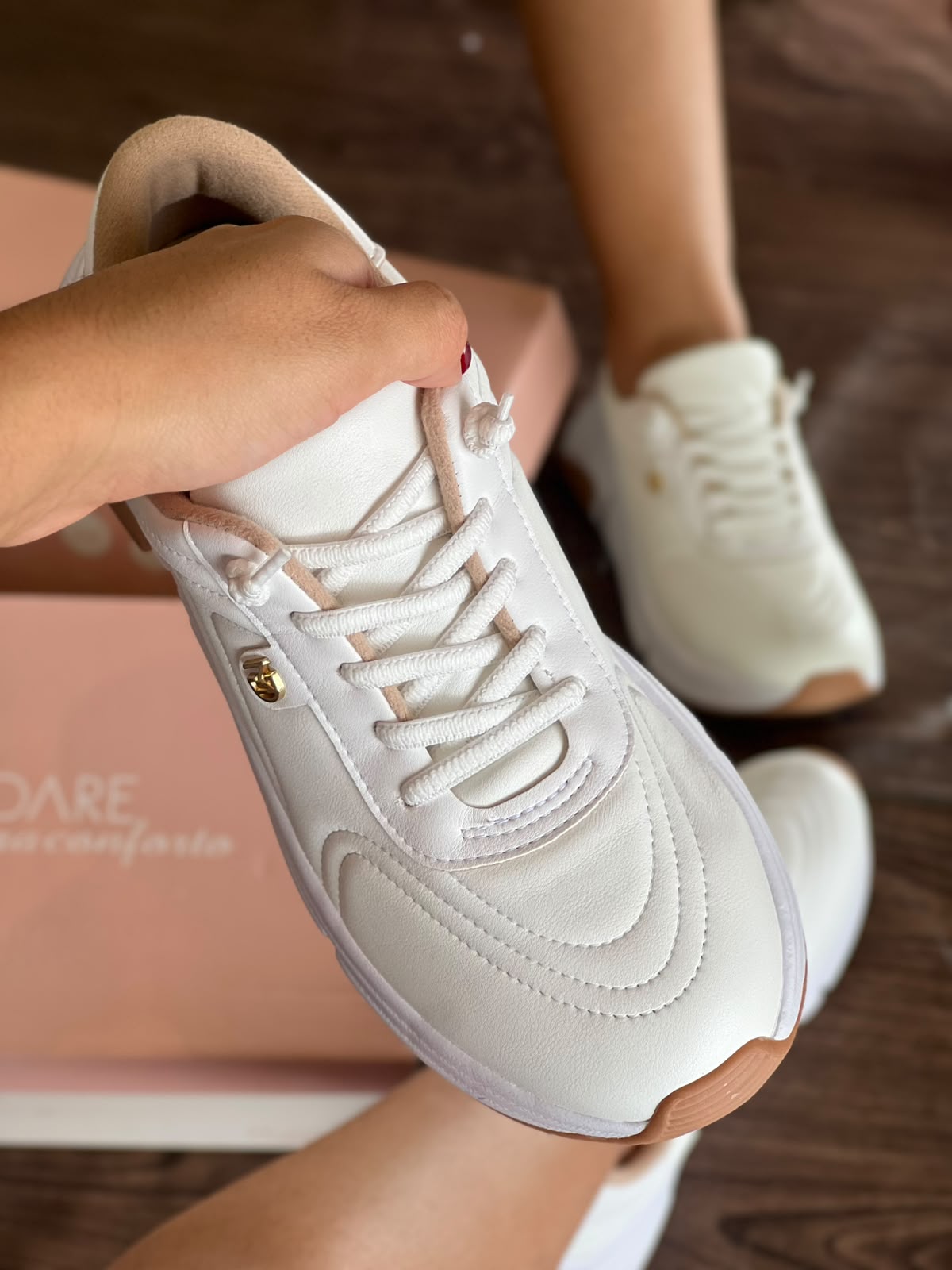 TENIS FEM MODARE COUR SINTETICO 7401.104 |cor:Branco