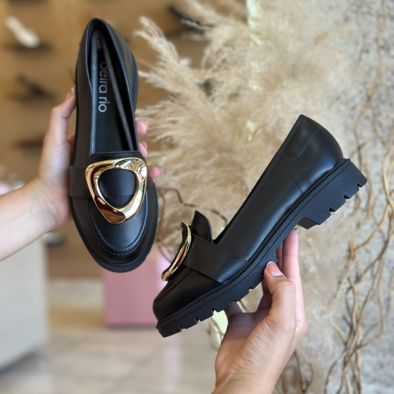 SAPATINHO BR 4283.129 |cor:Preto