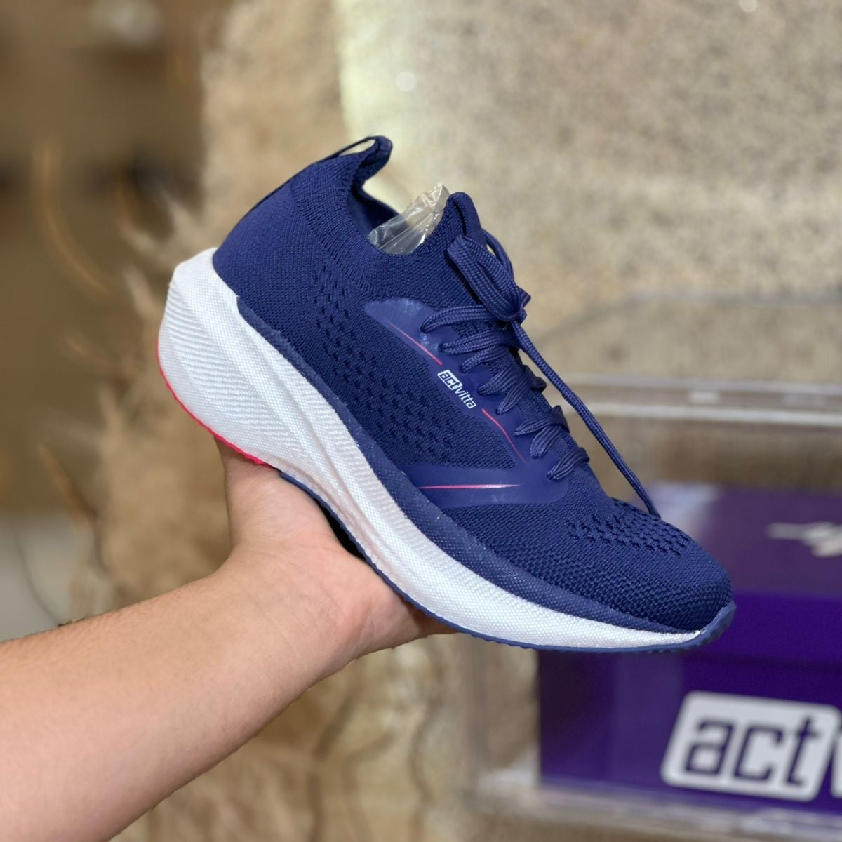 TENIS ESPORTIVO AZUL ROSA  4849.202