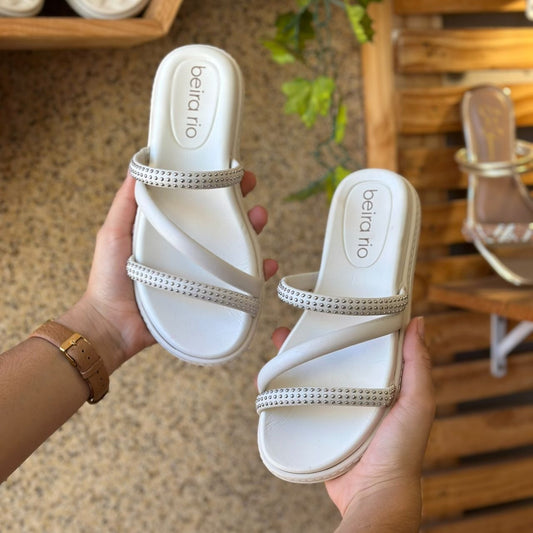 3 TIRAS BOLINHA 29265 |cor:Branco