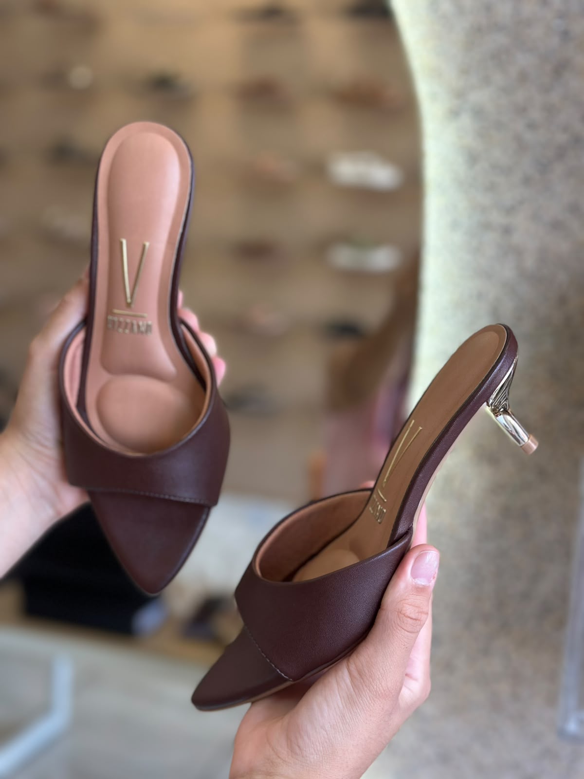 SANDALIA SALTINHO FINO 6576.301 |cor:Chocolate