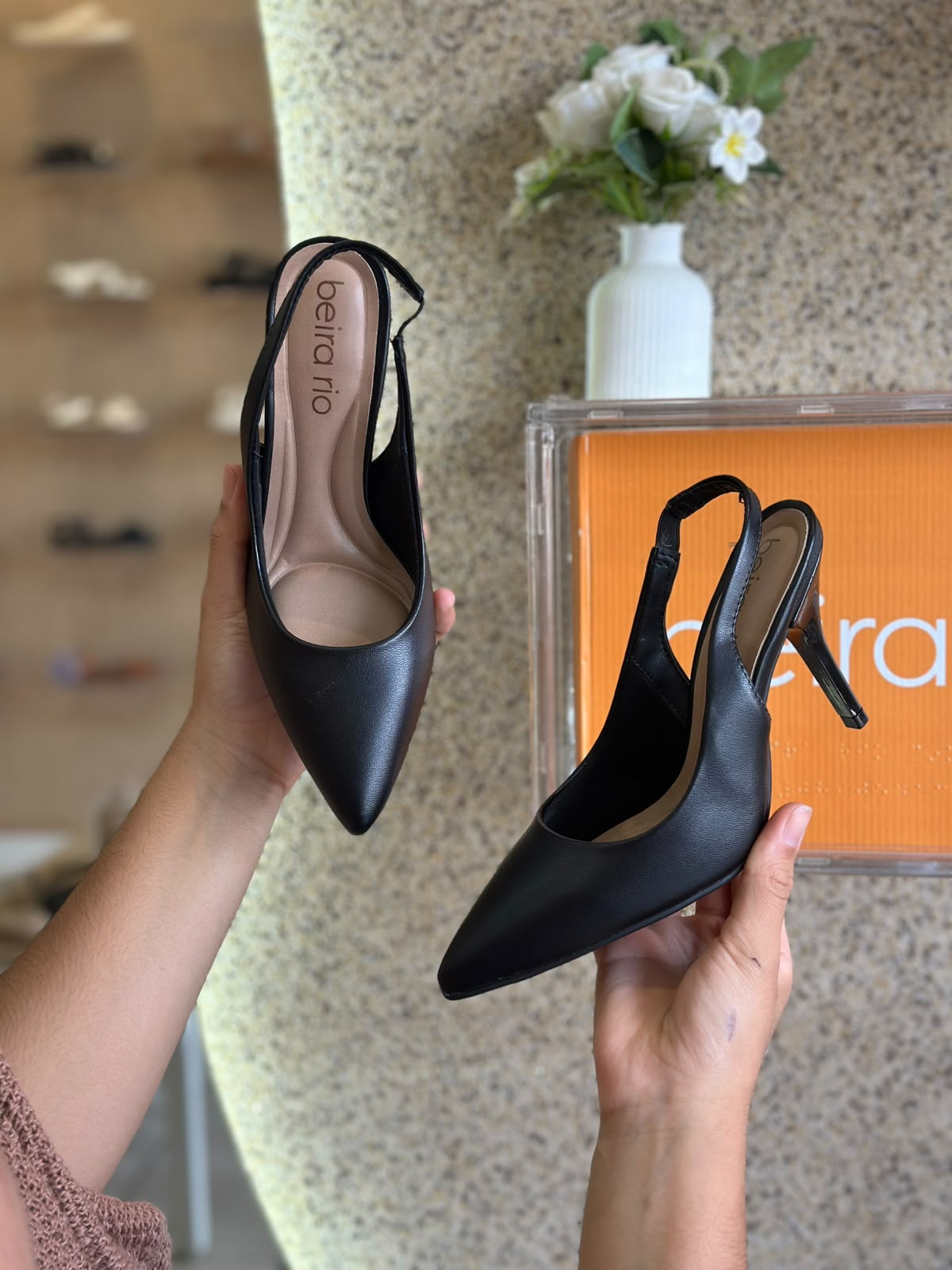 SALTO SCARPIN BASICO 4122.1493 |cor:Preto